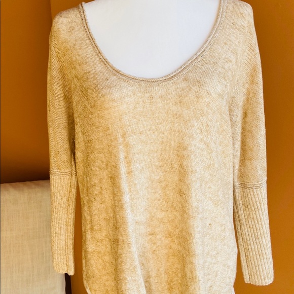 Anthropologie Moth Scoop Neck Sweater - Picture 5 of 9